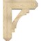 Ekena Millwork Merced Craftsman Rough Sawn Bracket w/ Offset Brace, Douglas Fir, 8"W x 24"D x 28"H BKT0806X24X28MRC04RDF - alternate 2
